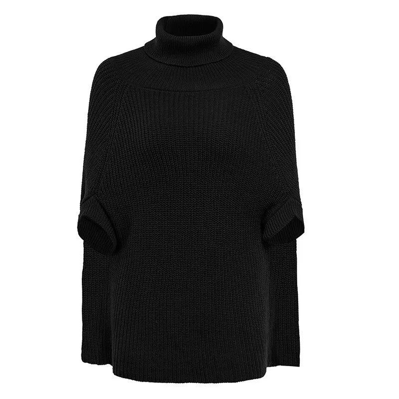 Murray | Women's Turtleneck Jumper  - Color:Black;Size:XS