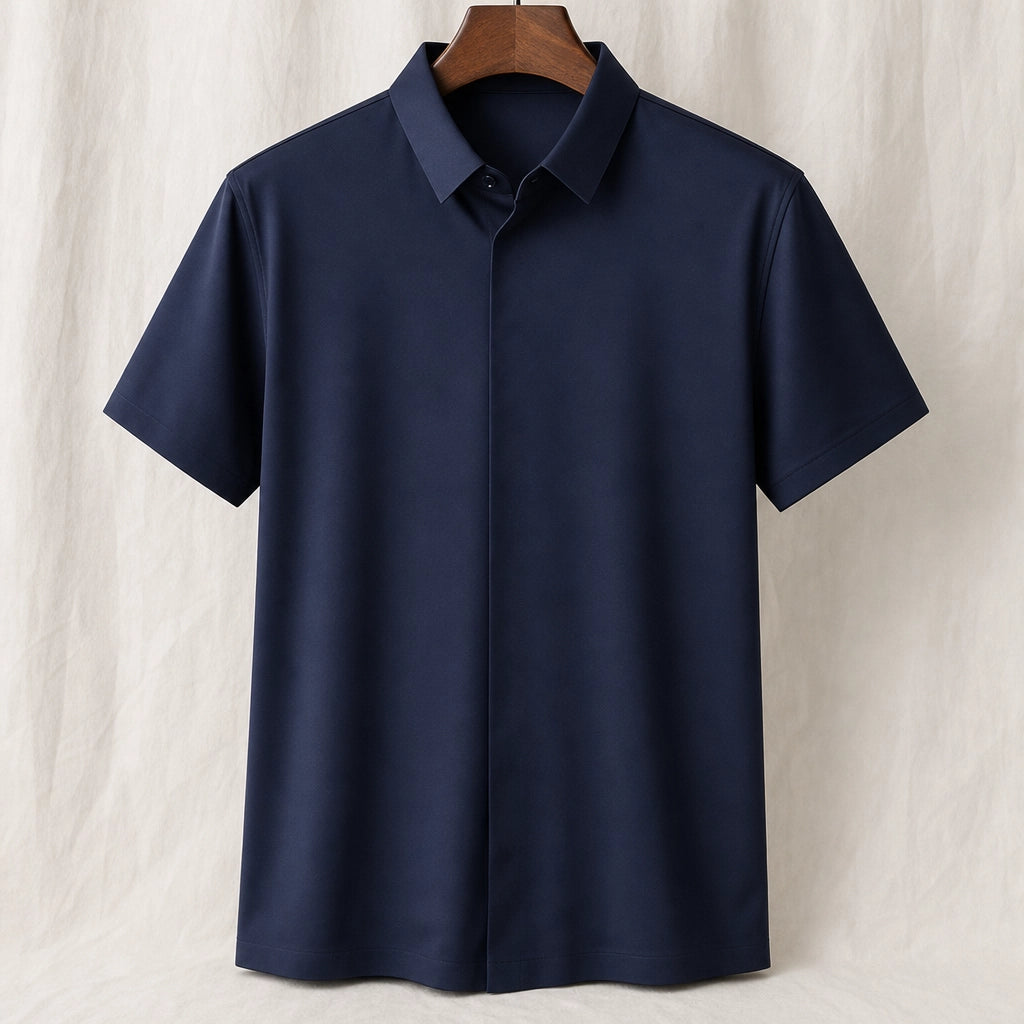 Wadsworth Short Sleeve Shirt - Color:Navy;Size:S
