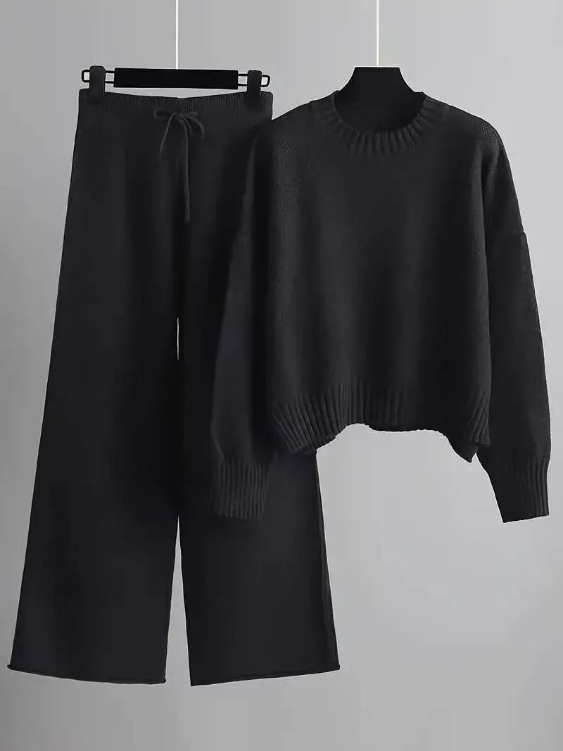 Nevaeh | Women's 2 Piece Tracksuit - Color:Black;Size:XS