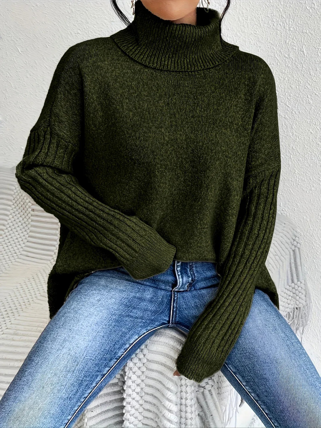 Women's Nevah | Women's Relaxed Knitted Jumper