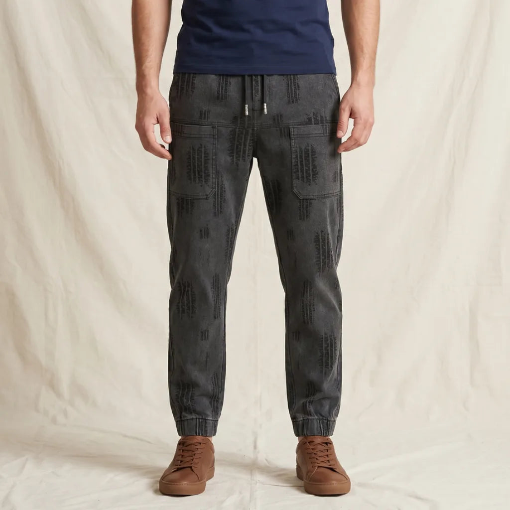 Men's Newton Jacquard Drawstring Pants