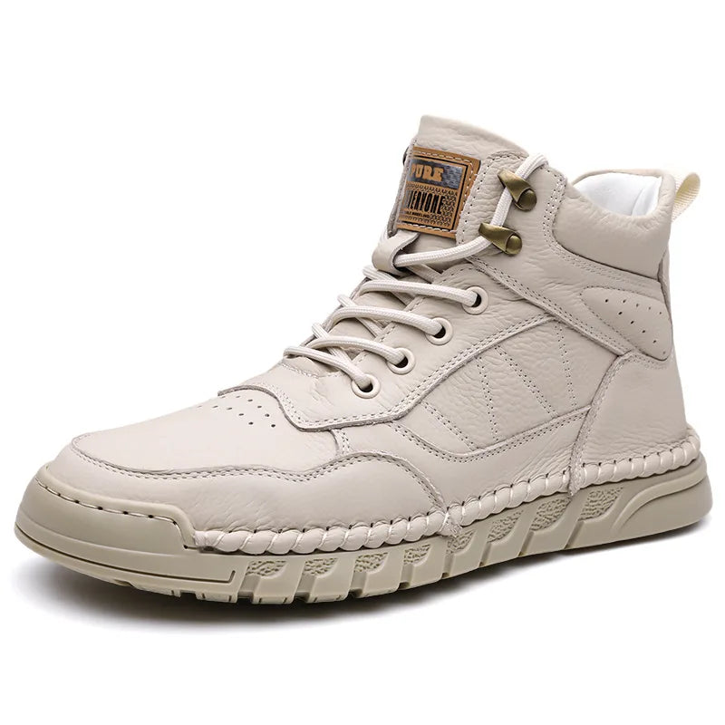 Nixon | Men's Trainer Boots - Color:Off White;Size:38