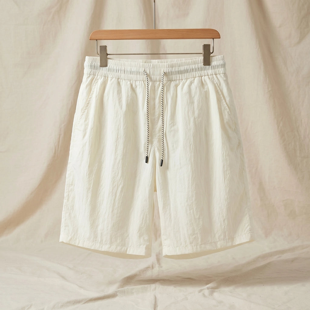Crawford Breathable Shorts - Color:Off-white;Size:S