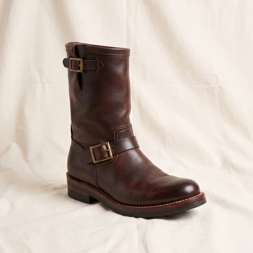 Men's Ennis | Men's Vintage Leather Boots -No Match