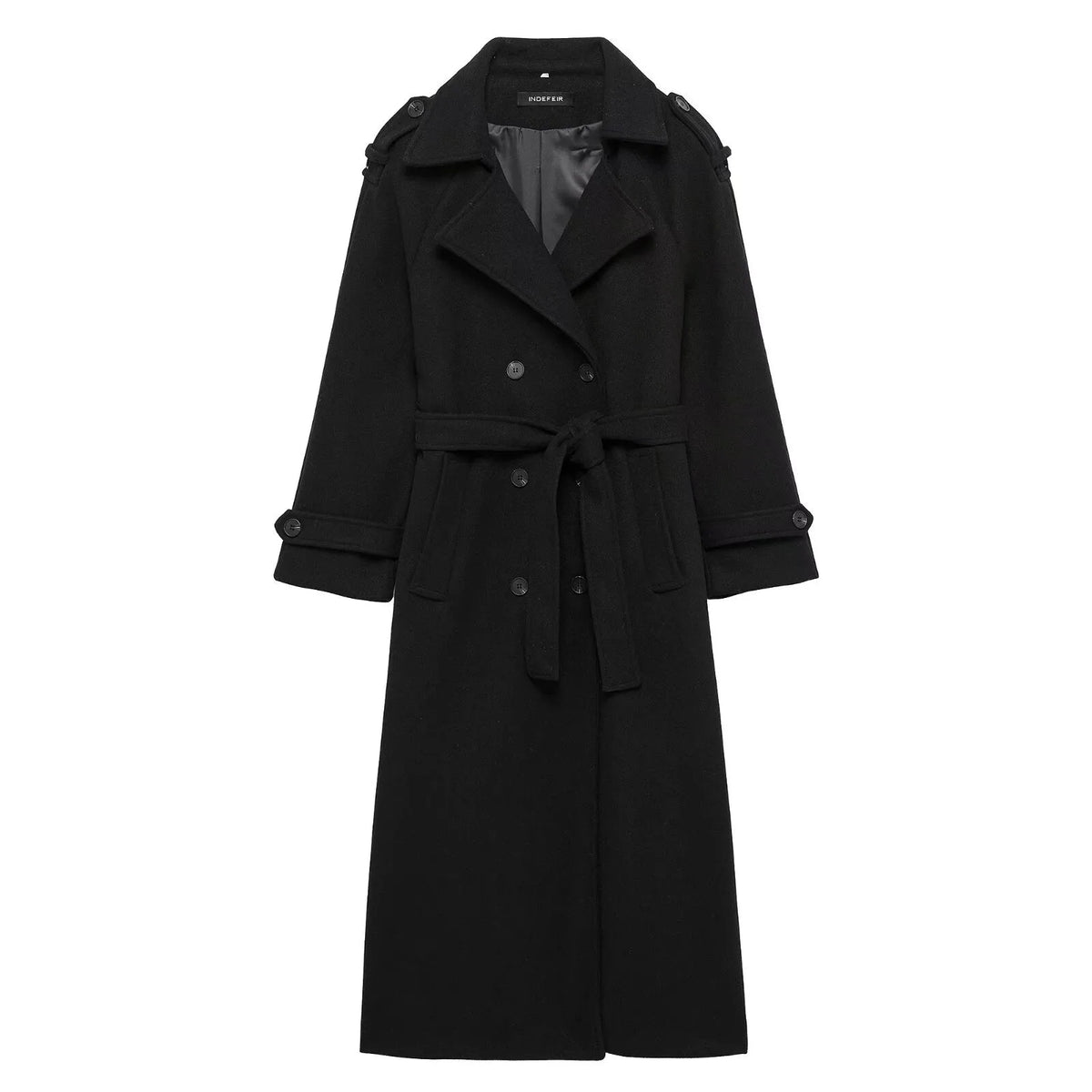 Penrose | Women's Trench Coat - Color:Black;Size:XS
