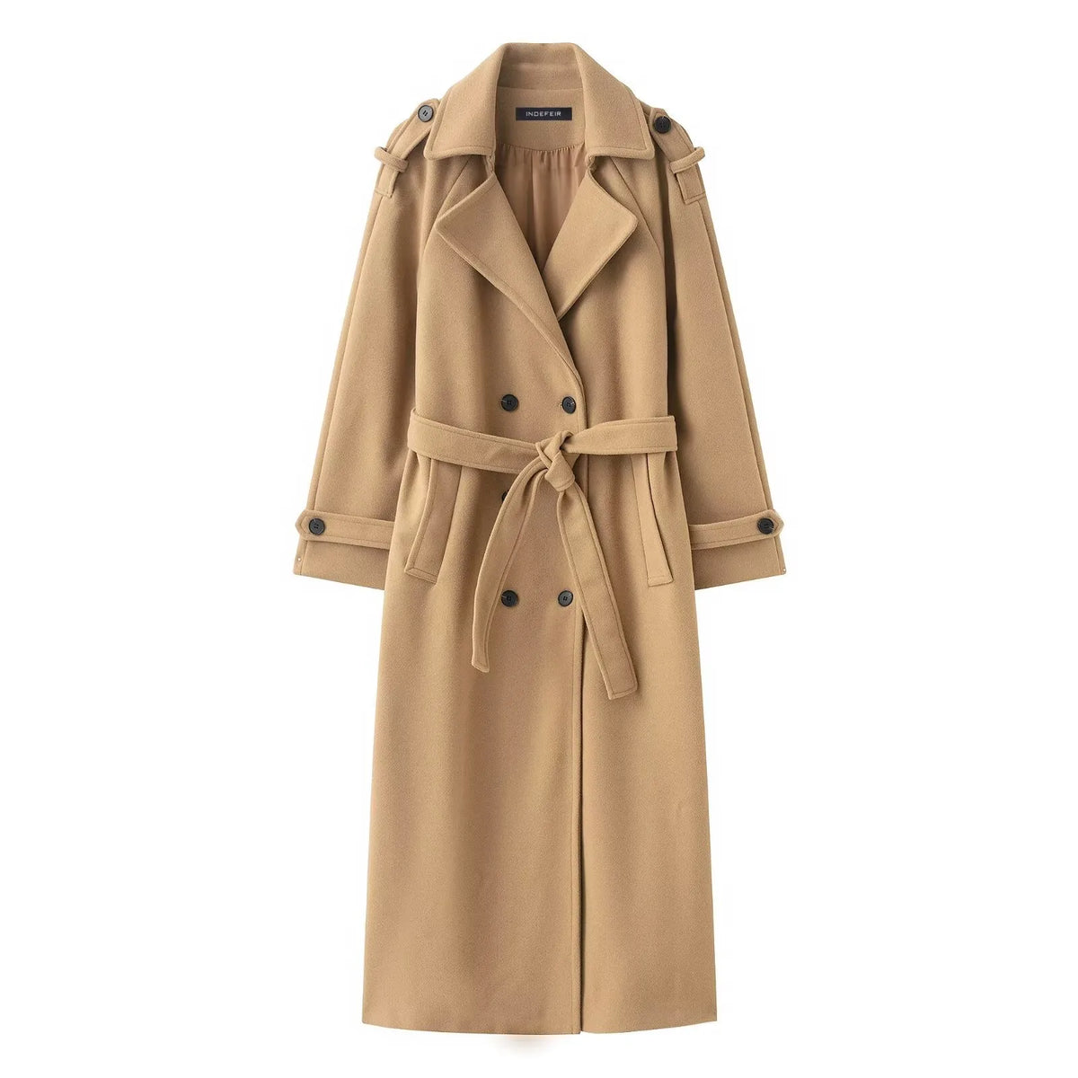 Penrose | Women's Trench Coat - Color:Camel;Size:XS