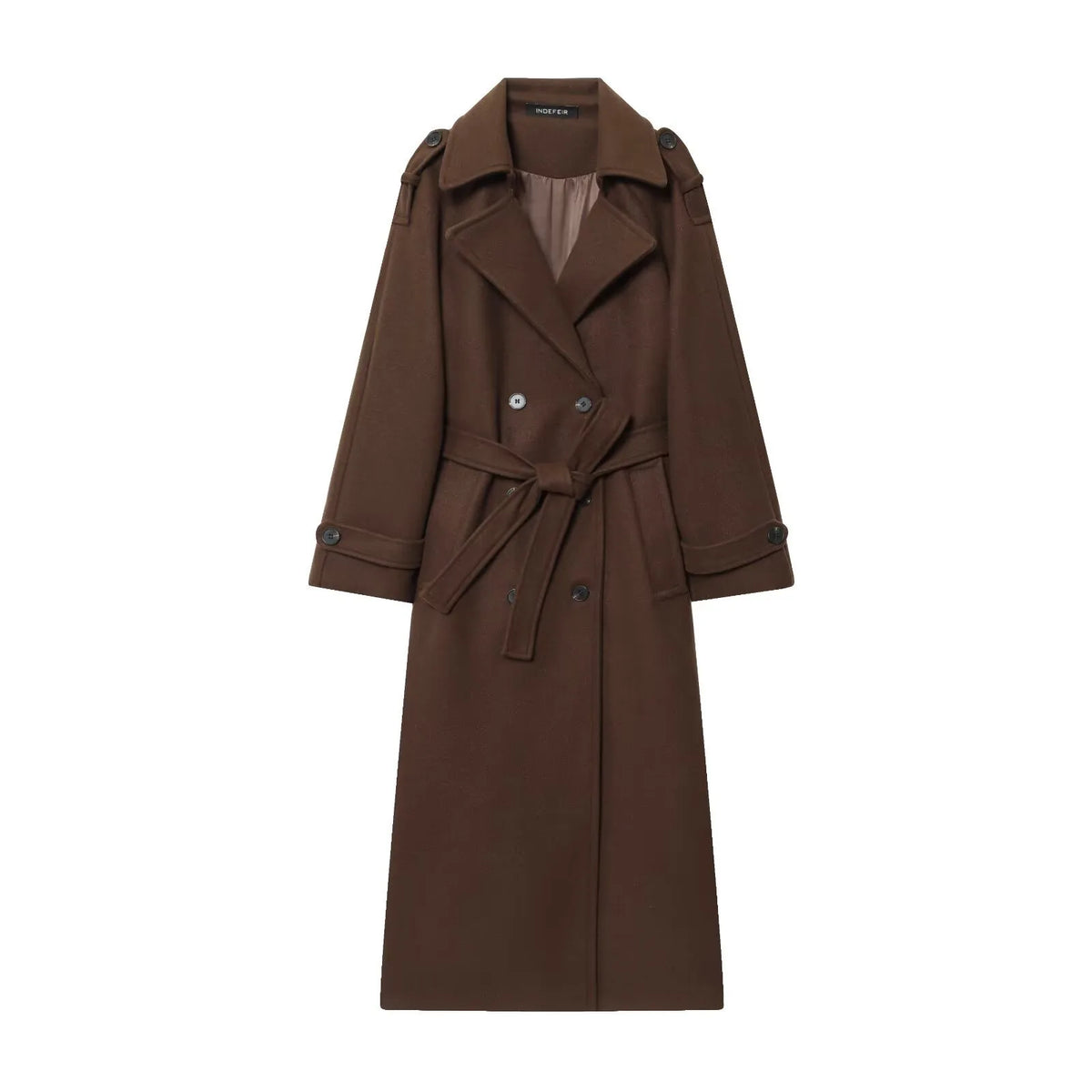 Penrose | Women's Trench Coat - Color:Chocolate Brown;Size:XS