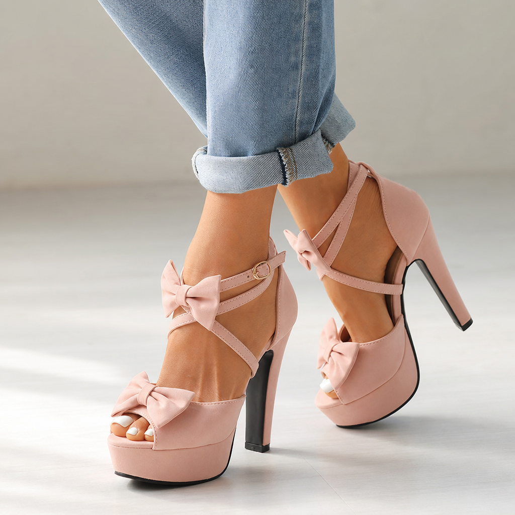 Giselle | Womens Strappy Open Toe Heels