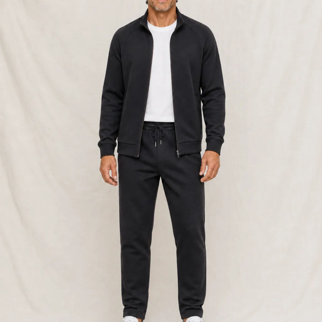 Preston Men's Tracksuit - Color:Black;Size:S