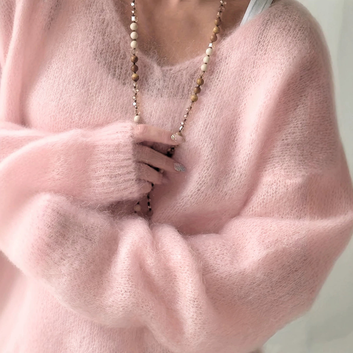 Women's Adriana | Women's Soft Plush Knitted Jumper