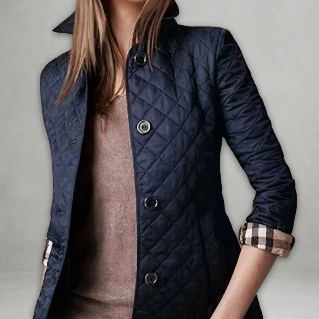 Rawlins | Ladies Quilted Jacket - Navy Blue