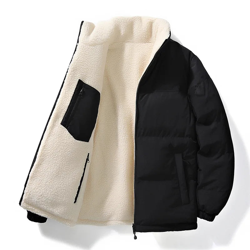 Remington | Men's Reversible Puffer Winter Jacket - Size:XS;Color:Black