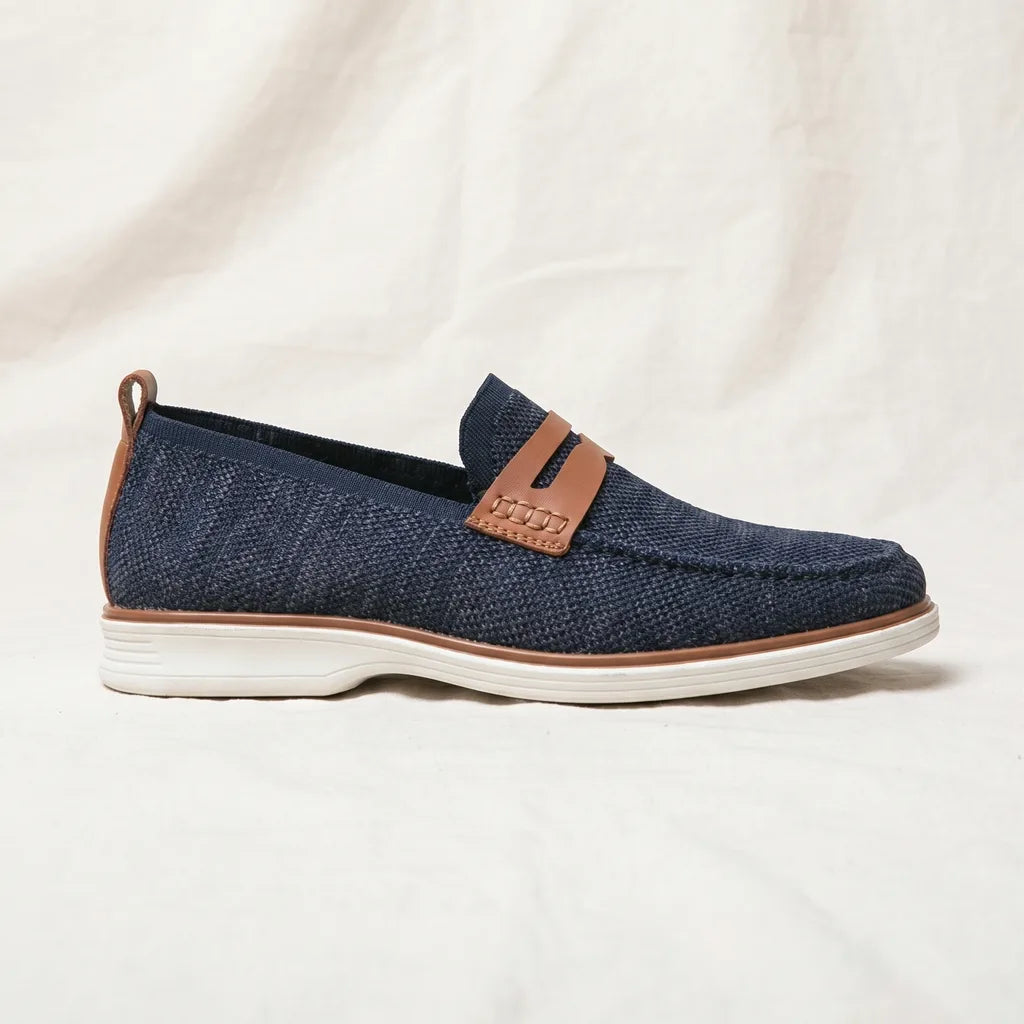Men's Blue Renfrew Slip-On Loafers