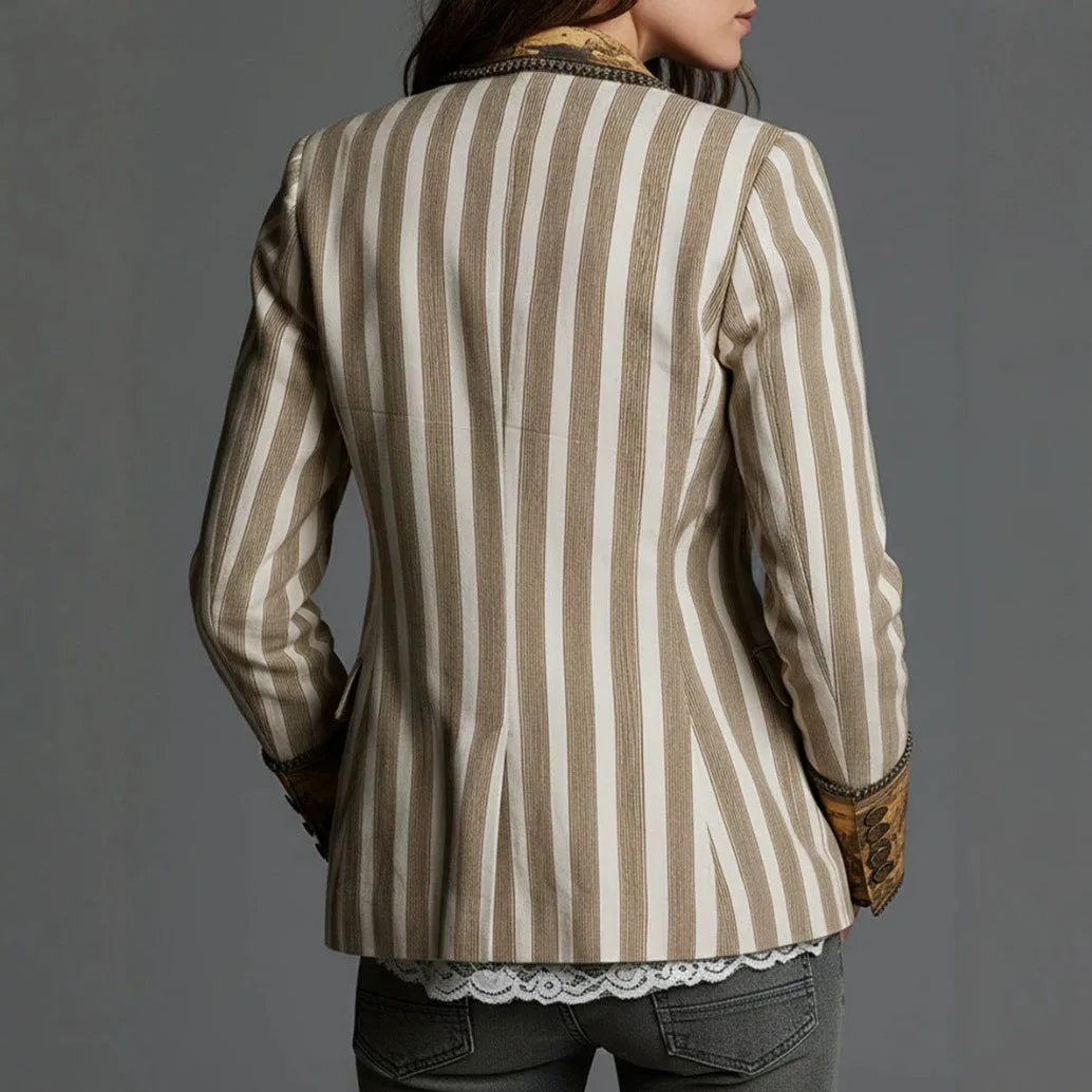 Women's Rhea | Women's Boho Striped Jacket