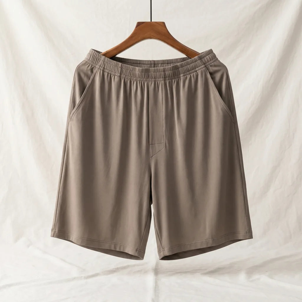 Ridley Basic Shorts - Color:Camel;Size:M