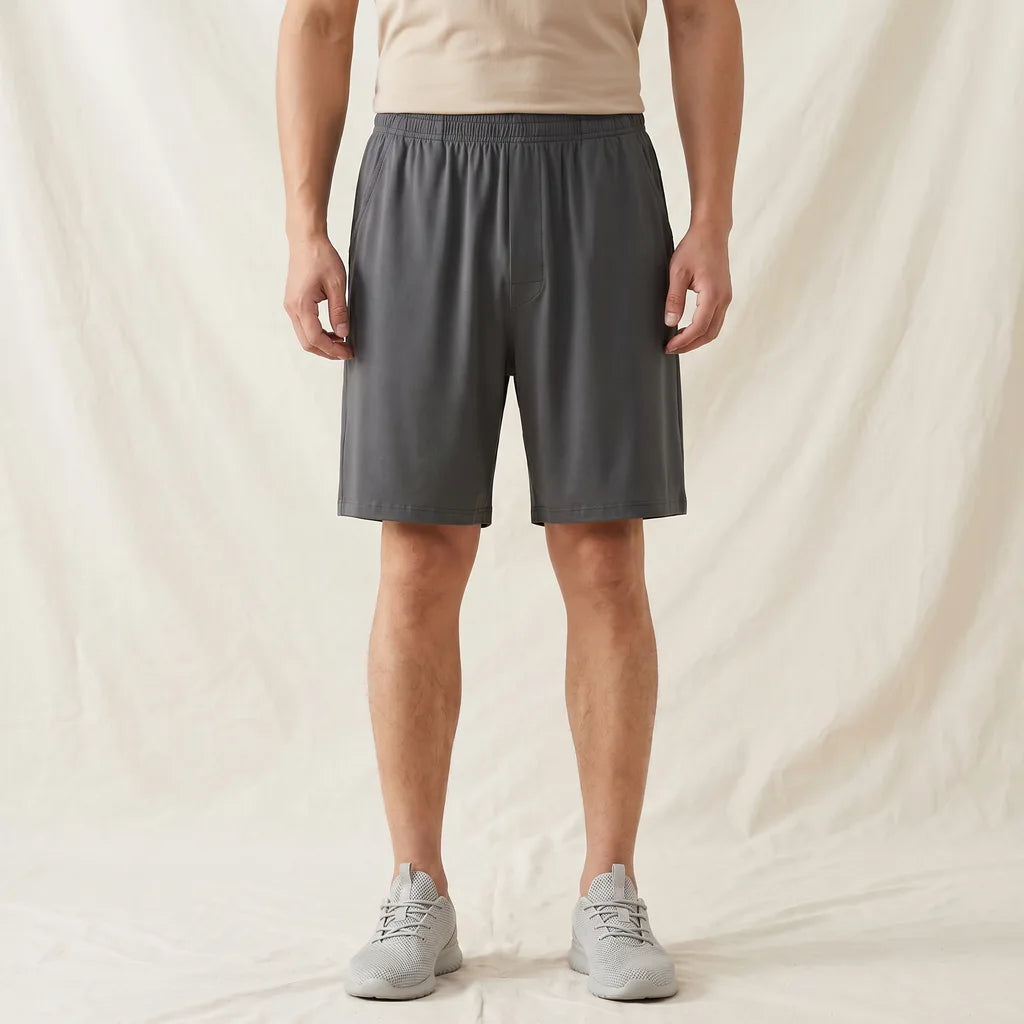 Dark Gray Ridley Ice Modal Shorts 3