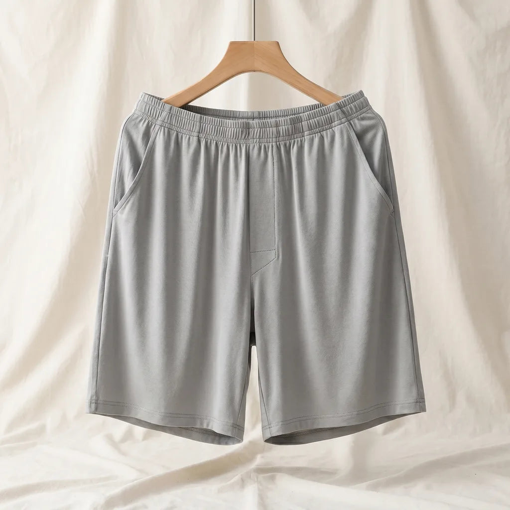 Ridley Basic Shorts - Color:Light Gray;Size:M