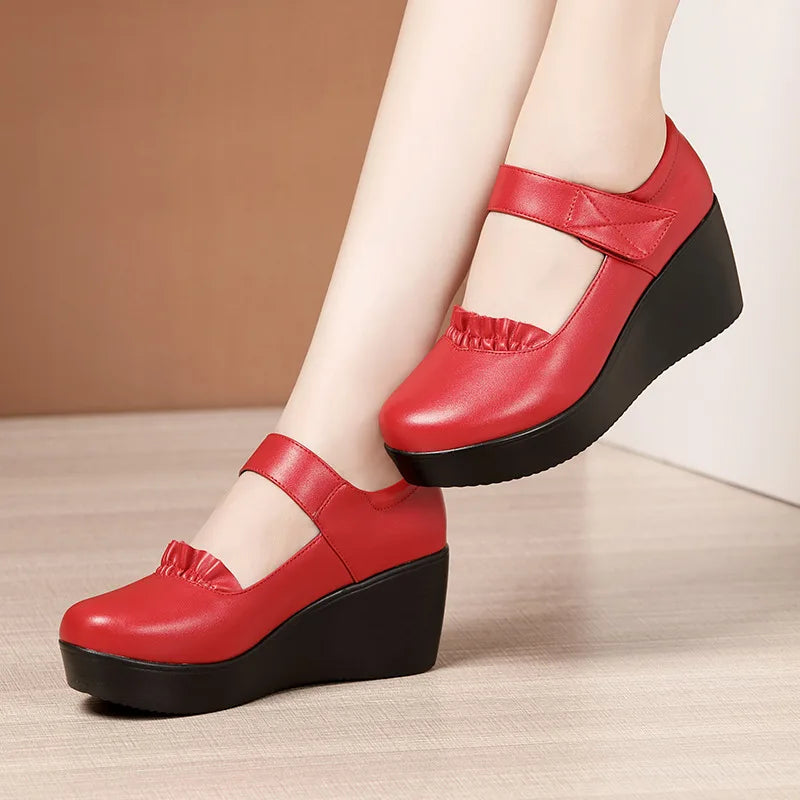 Women's Rutledge | Women's Orthopedic Wedge Mary Jane Shoes