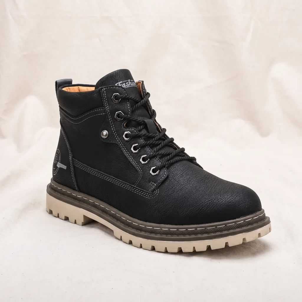 Men's Black Ryland Lace Up Boots