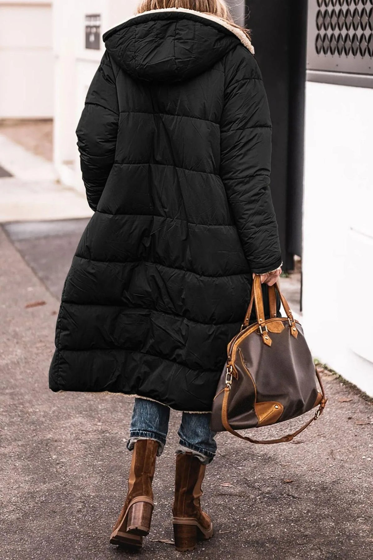 Sadie | Women's Hooded Padded Jacket - Color:Black;Size:XS