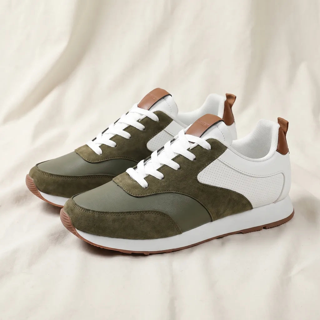 Men's GREEN Salinger Chain Detail Sneakers