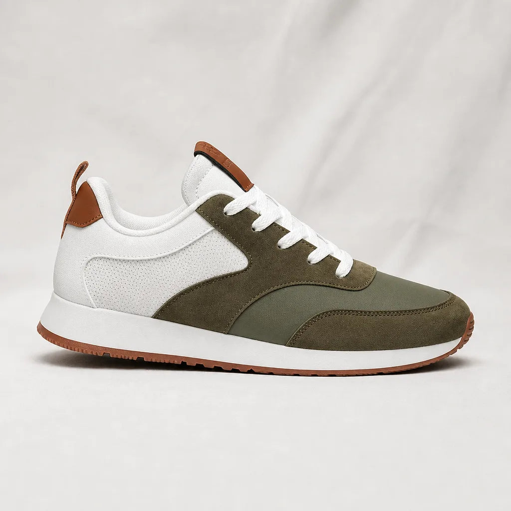 Men's GREEN Salinger Chain Detail Sneakers