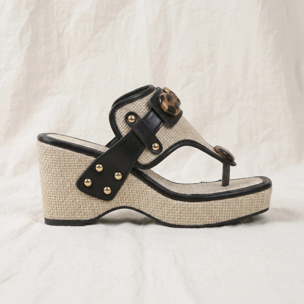 Holmes Platform Wedge Sandals