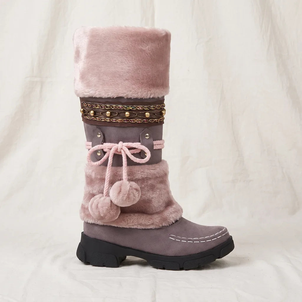 Women's Ivy Pom Pom Tall Boots
