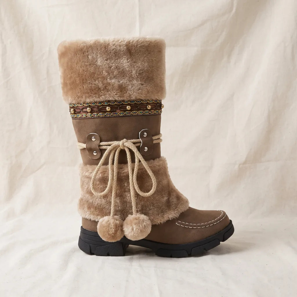 Women's Ivy Pom Pom Tall Boots