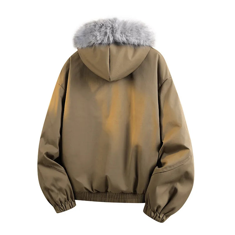 Women's Shelby Meadows | Women's Faux Fur Hooded Bomber Coat