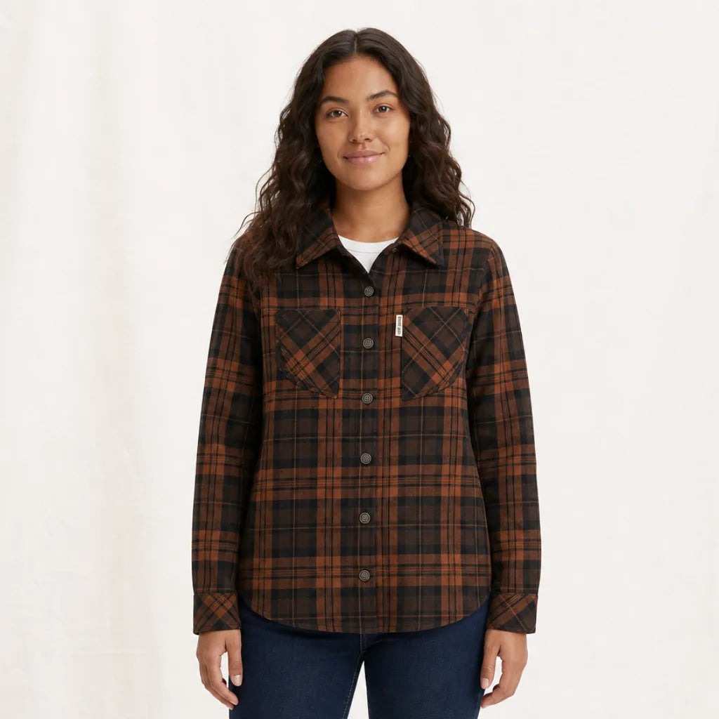 Women's Sloane Plaid Long Sleeve