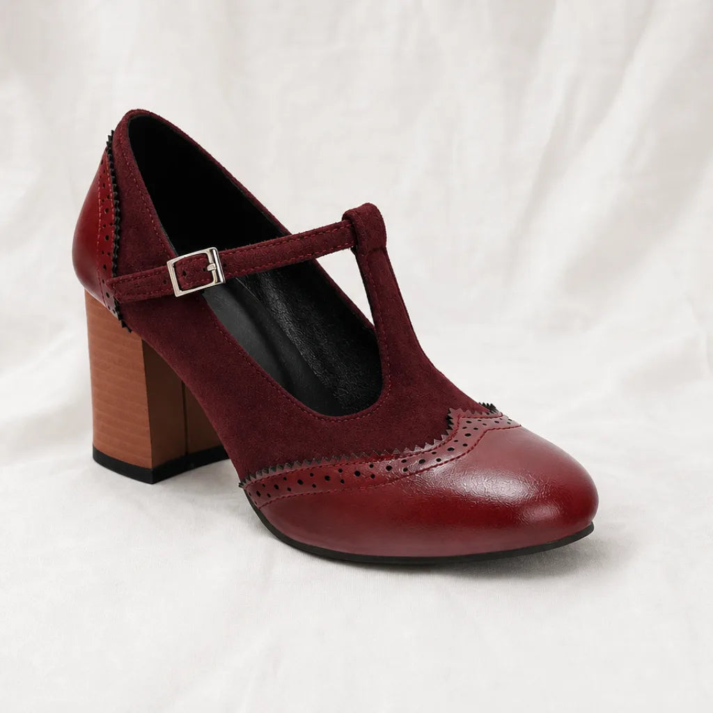 Women's Jade Pointed Mary Jane Heels