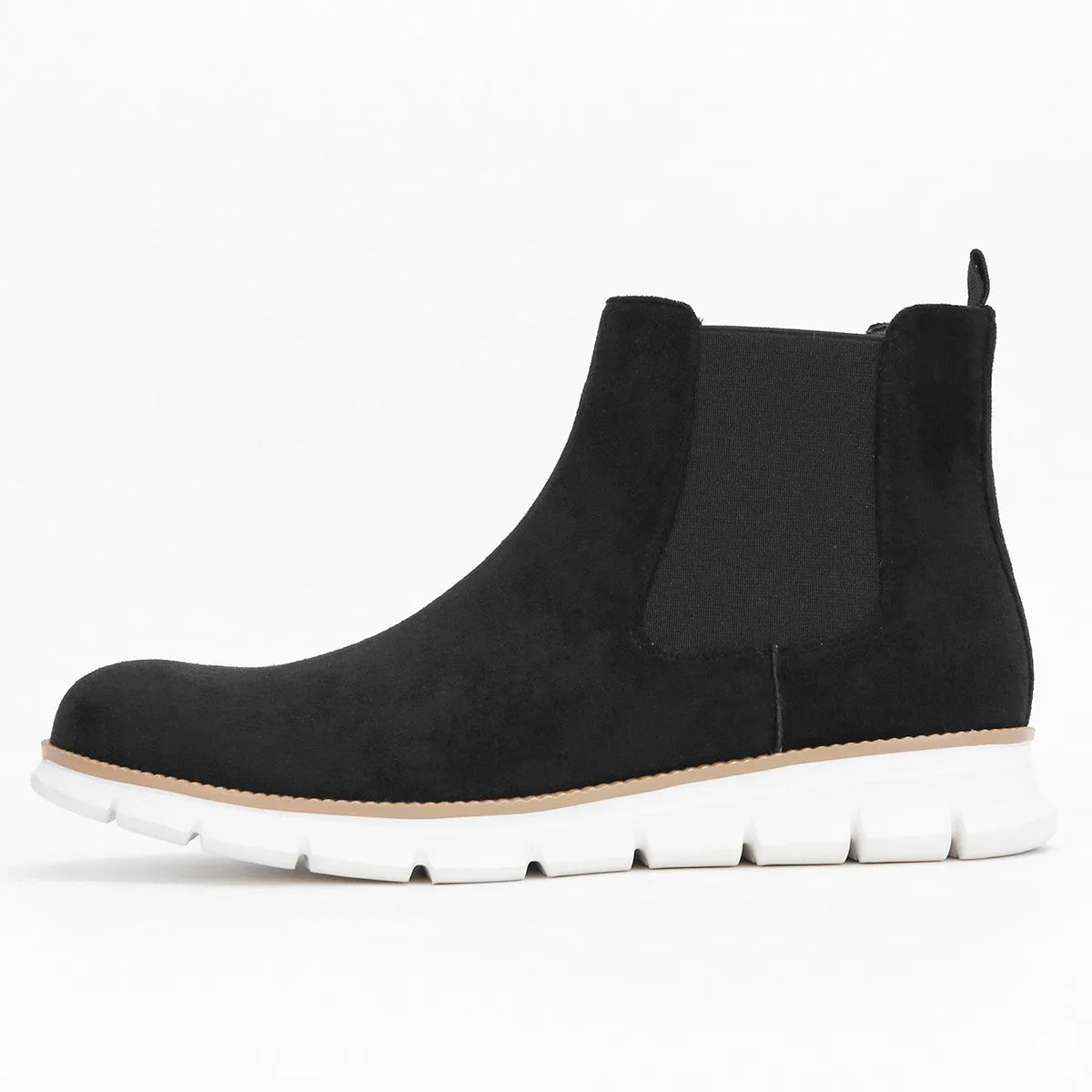 Stirling | Men's Prestige Suede Boots  - Color:Obsidian Black;Size:39