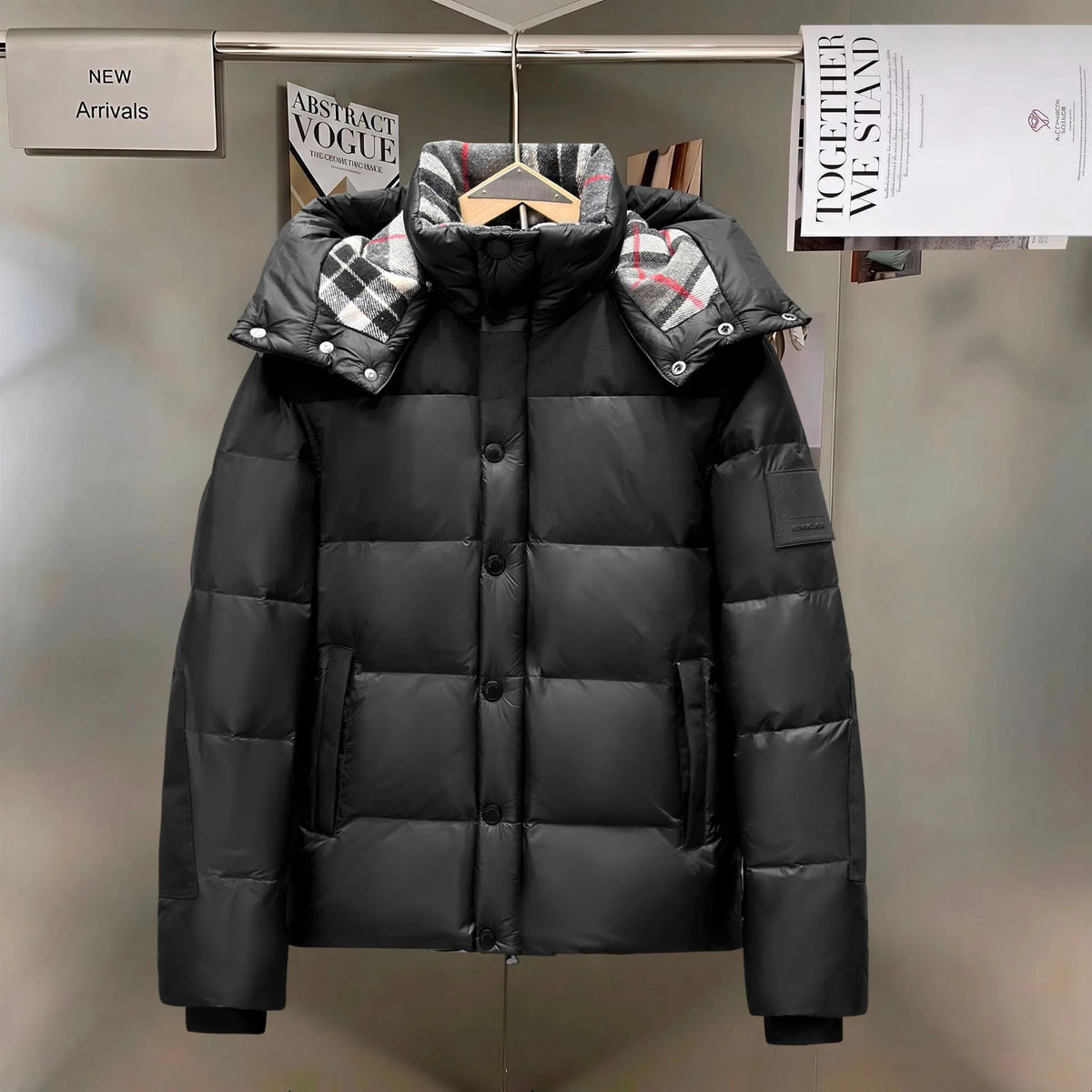 Sullivan | Men's Puffer Winter Jacket - Color:Black;Size:XS