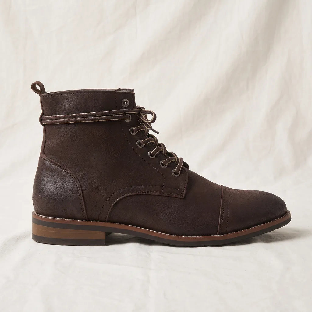 Men's Black Talmadge Lace Up Ankle Boots