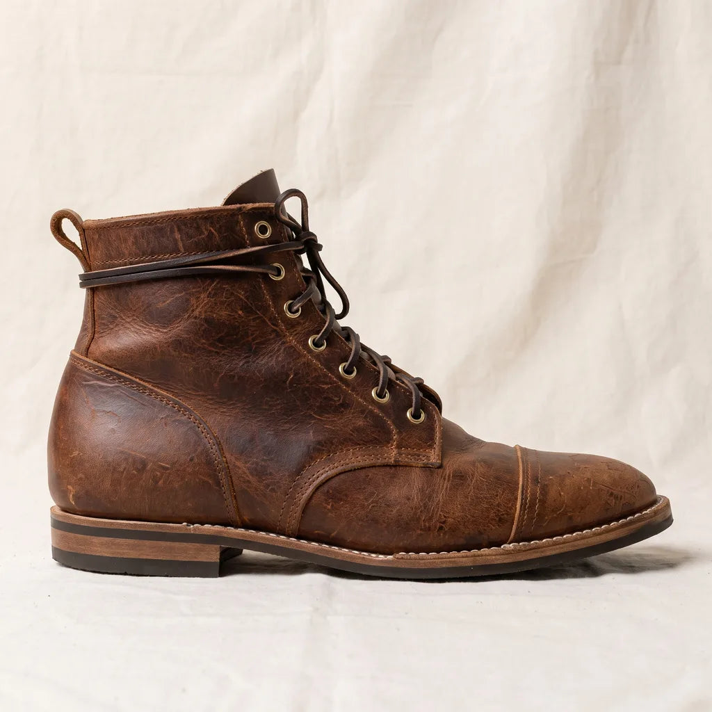 Men's Brown Talmadge Lace Up Ankle Boots