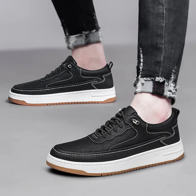 Men's Thorne | Men's Orthopaedic Leather Trainers