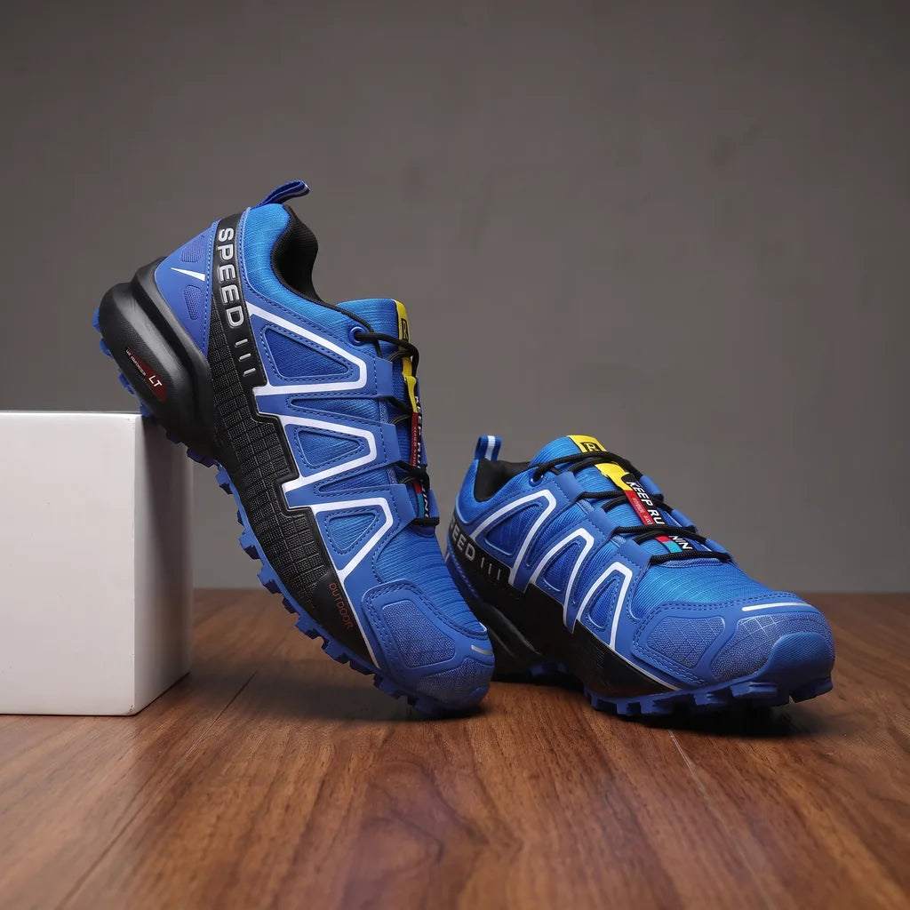Men's Blue Trevor Trail Sport Sneakers