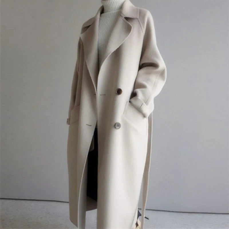 Vera | Women's Trench Coat - Color:Beige;Size:XS