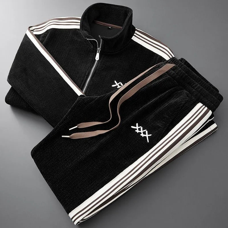 Walter | Men's Track Suit Set - Black