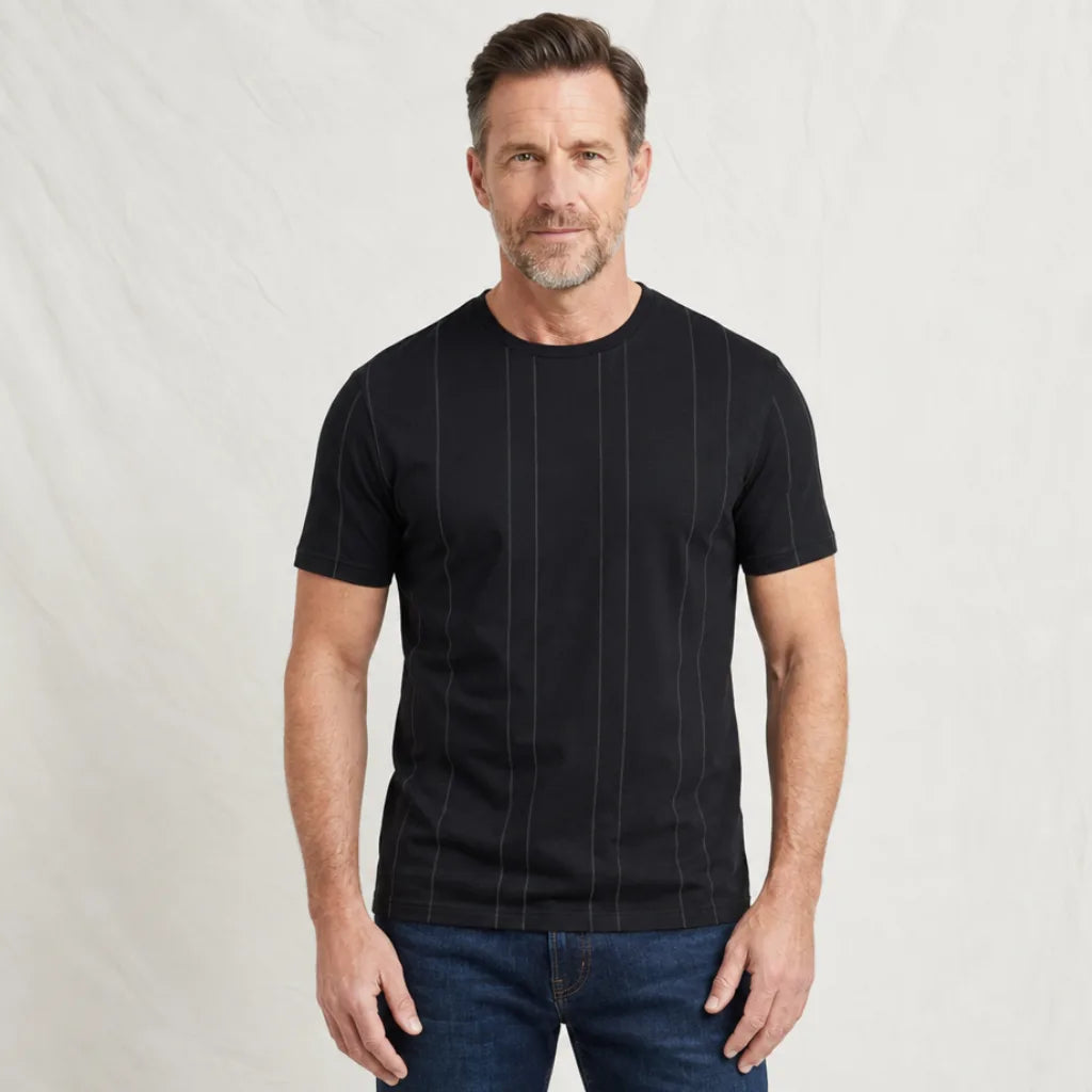 Men's Black Waverly Short Sleeve Top
