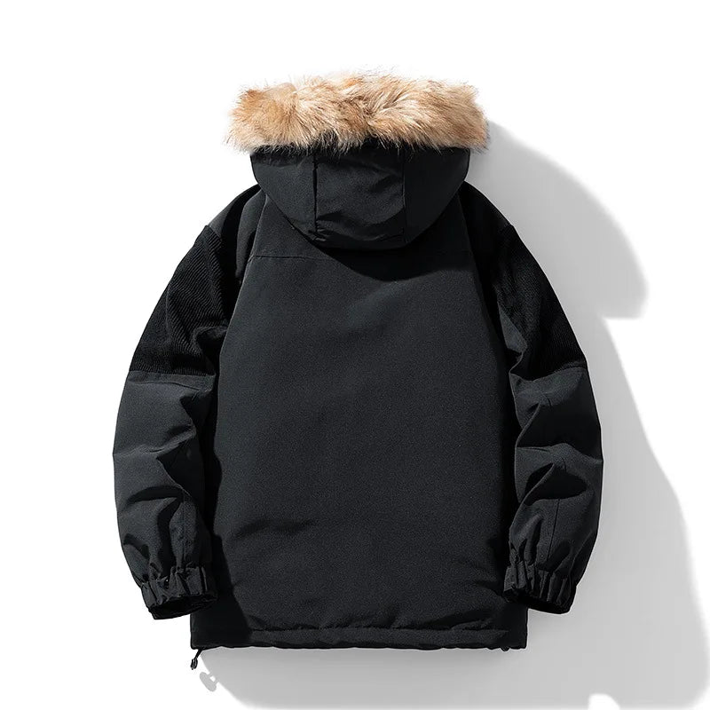 Men's Wayne | Men's Winter Hooded Ski Jacket