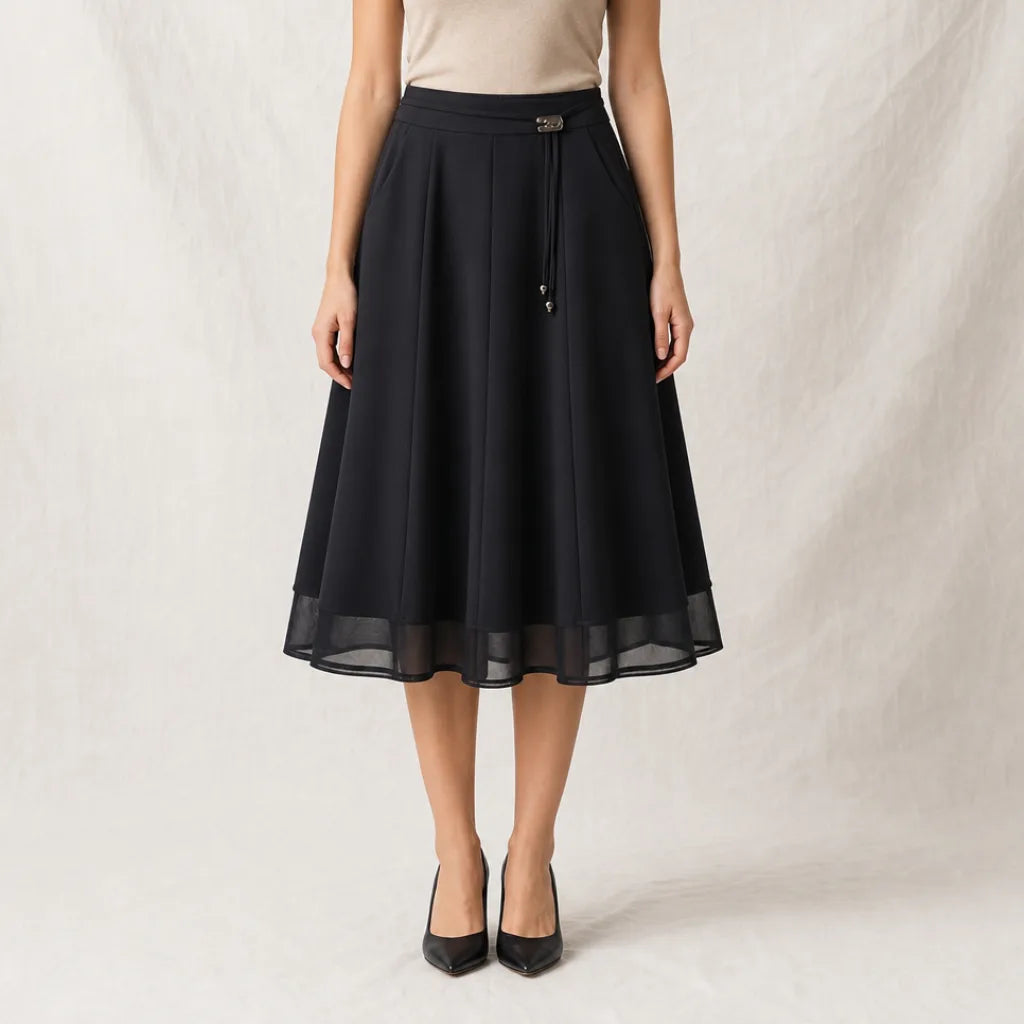 Women's Wella Mesh Midi Skirt