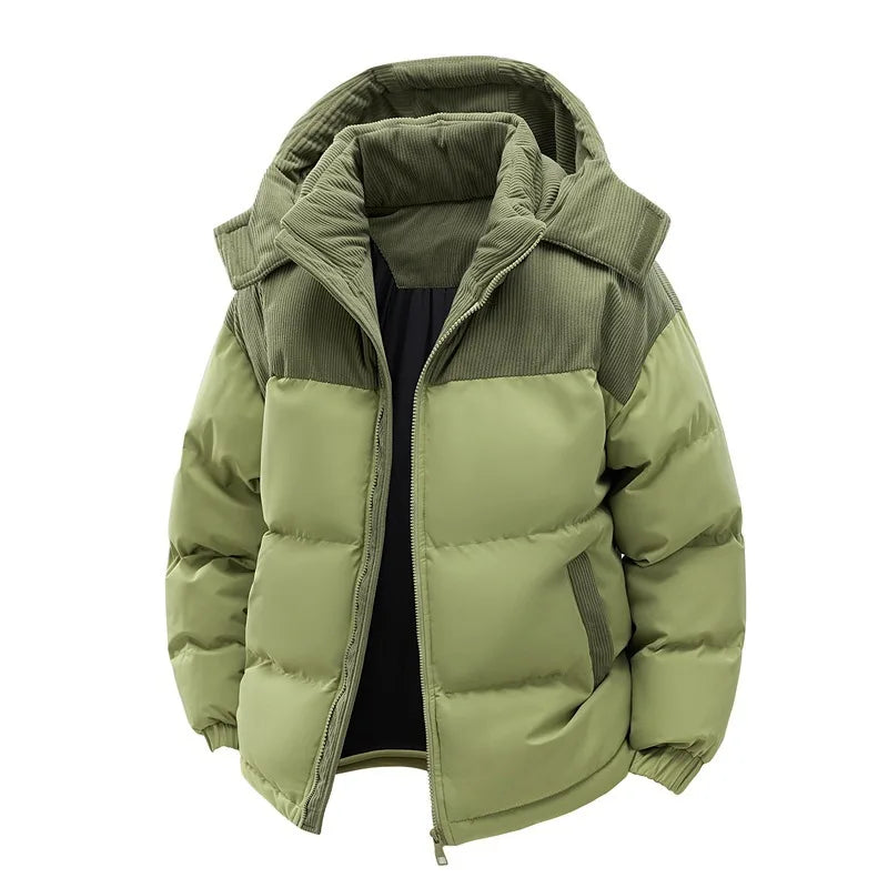 Westcott | Men's Hooded Puffer Jacket - Color:Green;Size:XS