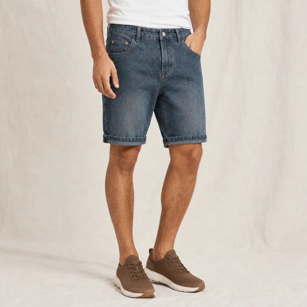 Men's Weston Cotton Denim Shorts