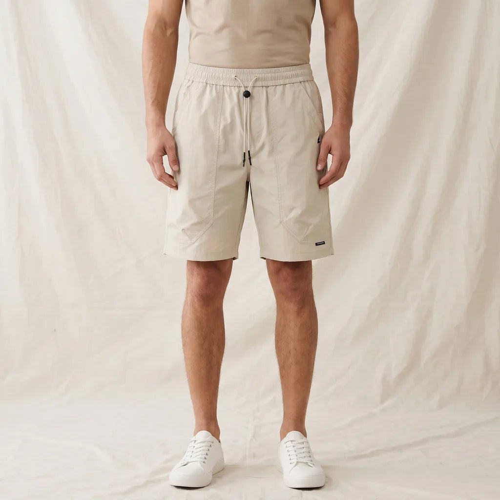 Beige Grey Weston Quick-Dry Cargo Shorts 2