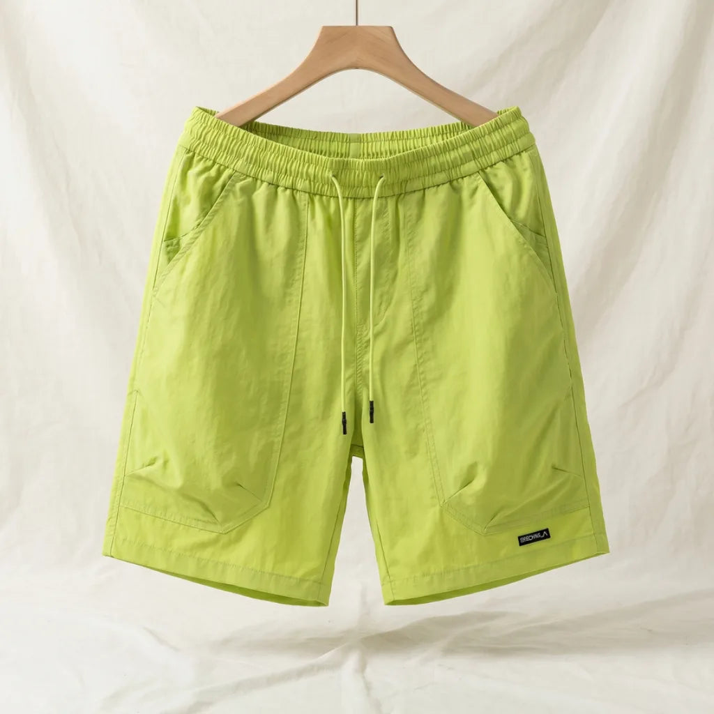 Weston Quick-Dry Cargo Shorts - Color:Neon Green;Size:S