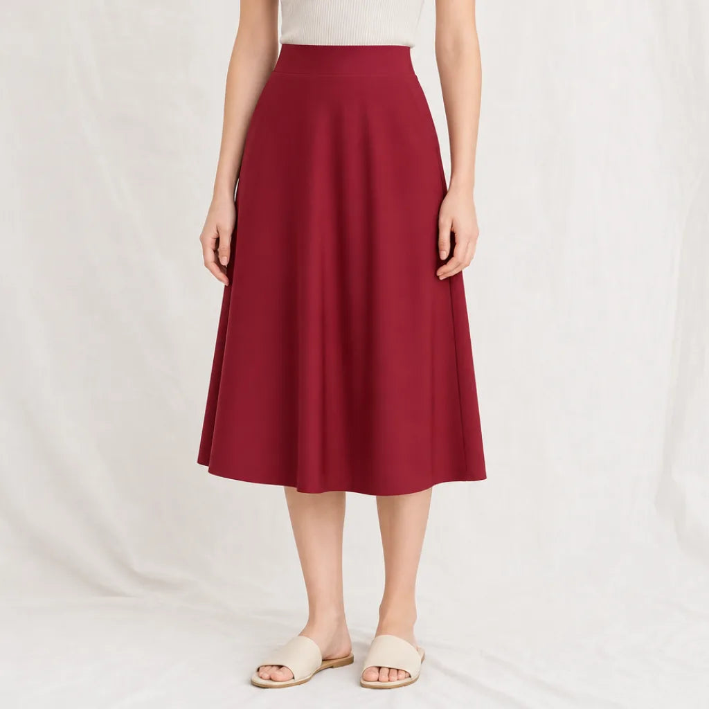 Women's Waverly Pleated Midi Skirt