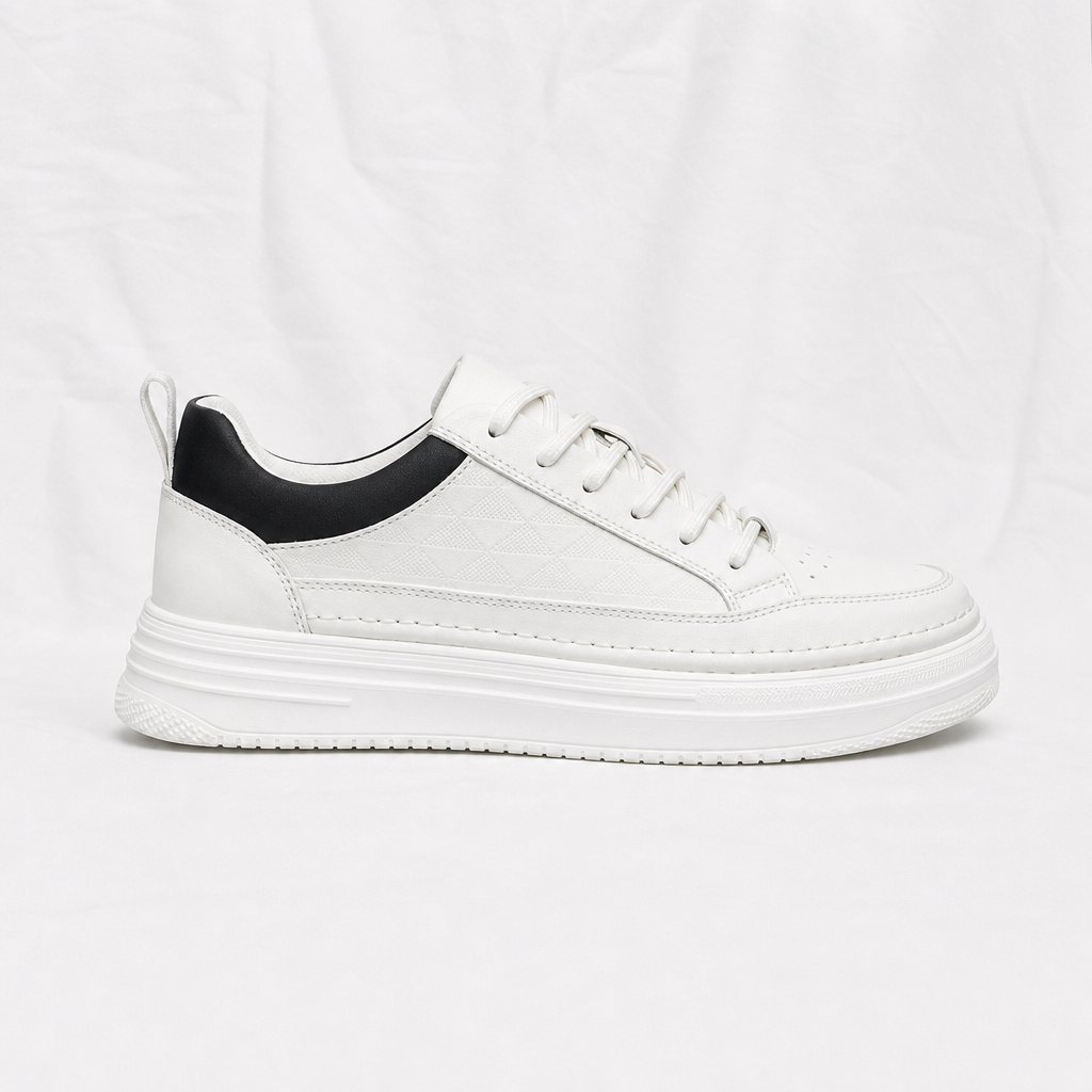 Jamie Norton | Mens Leather Low Top Trainers