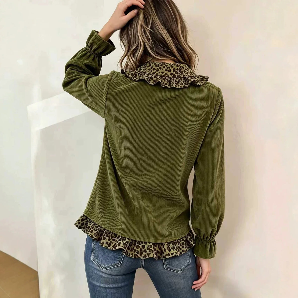 Women's Willa | Women's Retro Leopard Sweatshirt